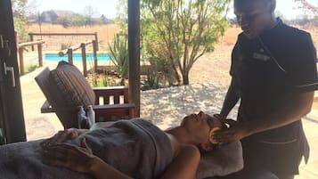 Hot stone massages, deep-tissue massages