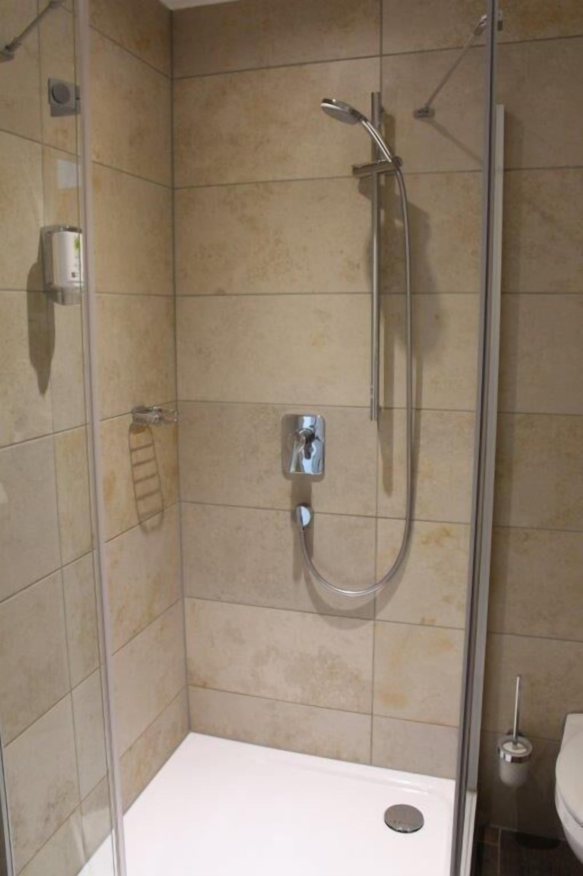 free toiletries, hair dryer, towels, soap