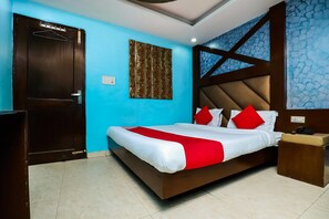 Premium bedding, down duvets, memory-foam beds, rollaway beds