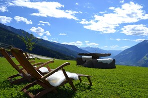 Vue sur les montagnes