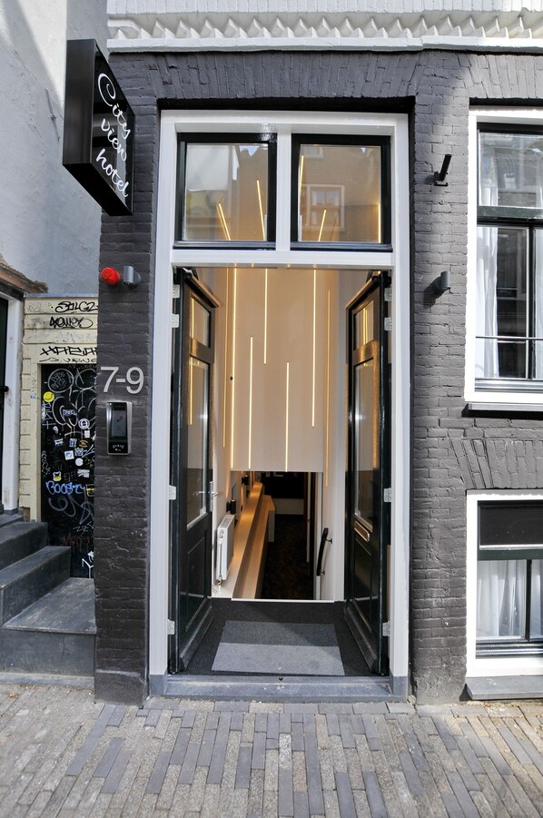 Façade de l’hébergement