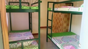 基础客房, 男女混合宿舍 | 免费 WiFi、床单