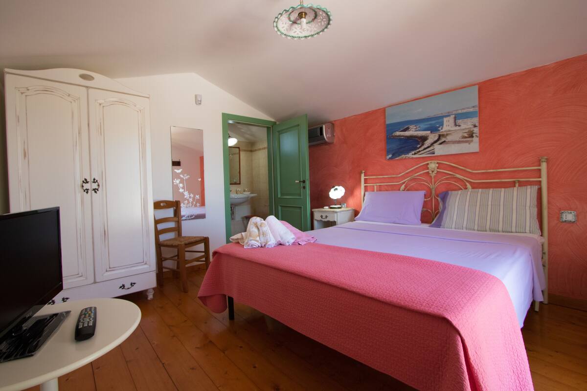 Camera doppia (Rosa) | Biancheria da letto di alta qualità, materassi in memory foam