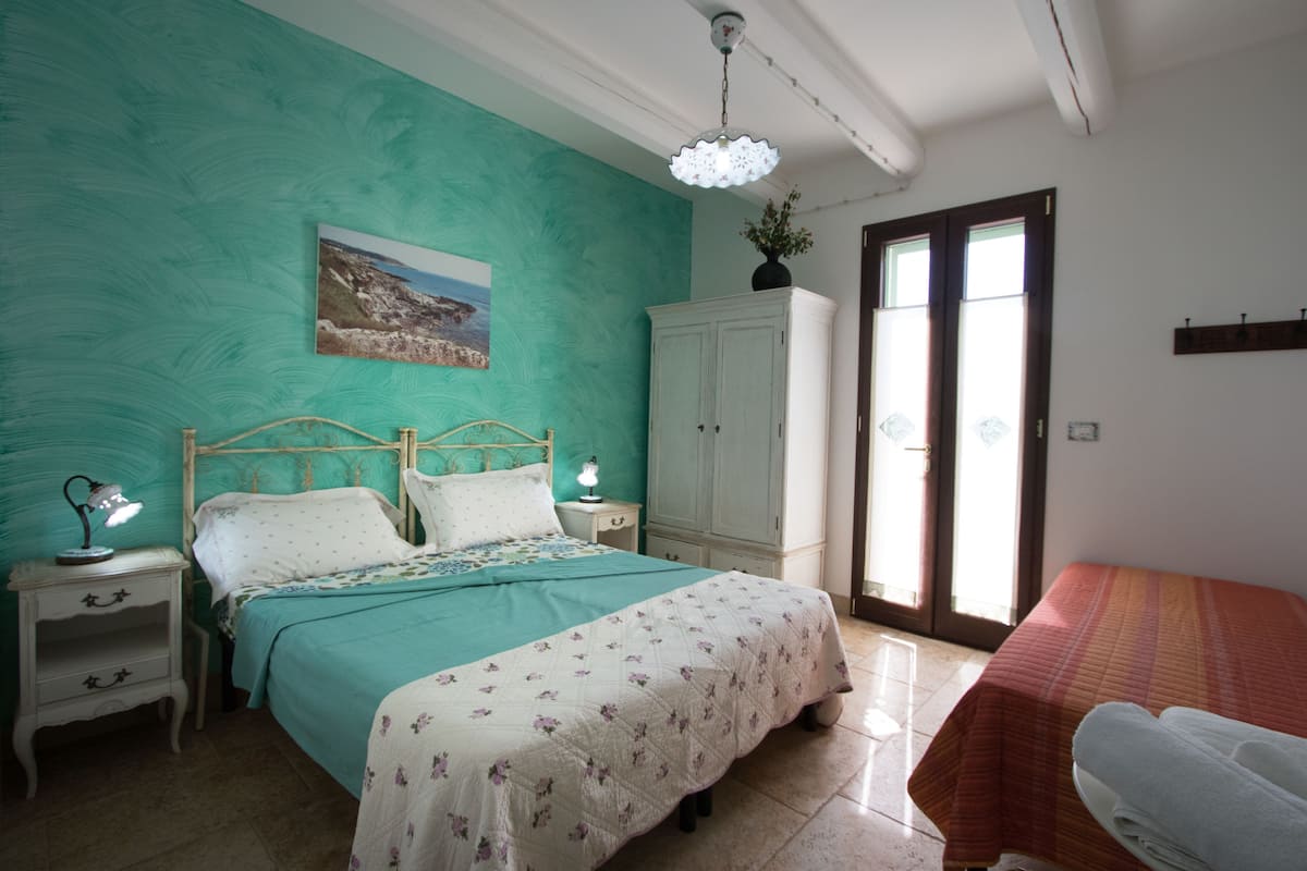 Camera doppia (Menta) | Biancheria da letto di alta qualità, materassi in memory foam