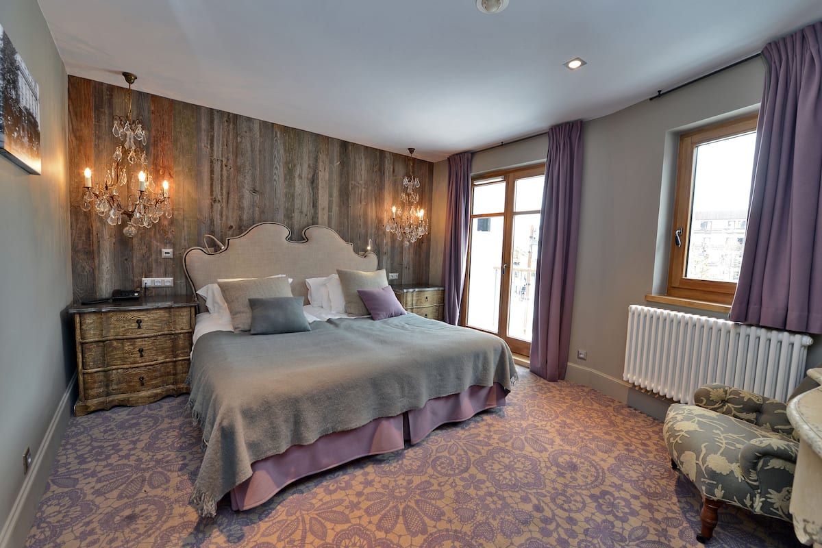 Double Room (Village View) | Individually decorated, individually furnished, blackout curtains