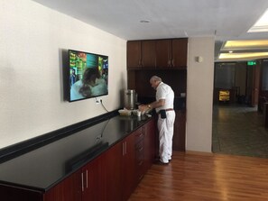 Petit déjeuner buffet compris tous les jours