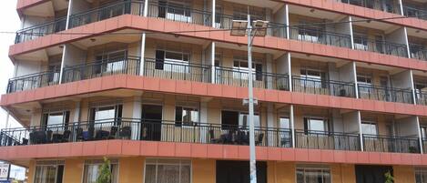 Fachada del alojamiento