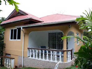 Façade de l’hébergement 