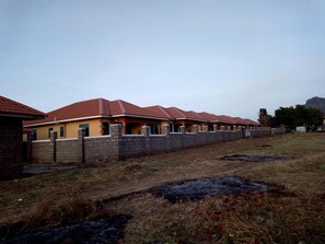 Fassade der Unterkunft