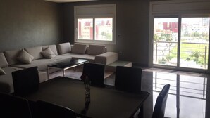 Apartment, 3 Bedrooms, Terrace | Living area - Oujda Appart (Oujda)