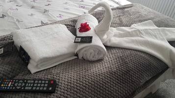 Double Room | Iron/ironing board, free WiFi, bed sheets