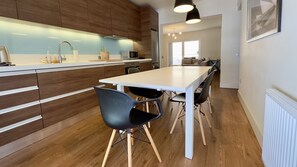 Luxury Apartment, 2 Bedrooms, 2 Bathrooms | Private kitchen | Full-sized fridge, oven, stovetop, dishwasher