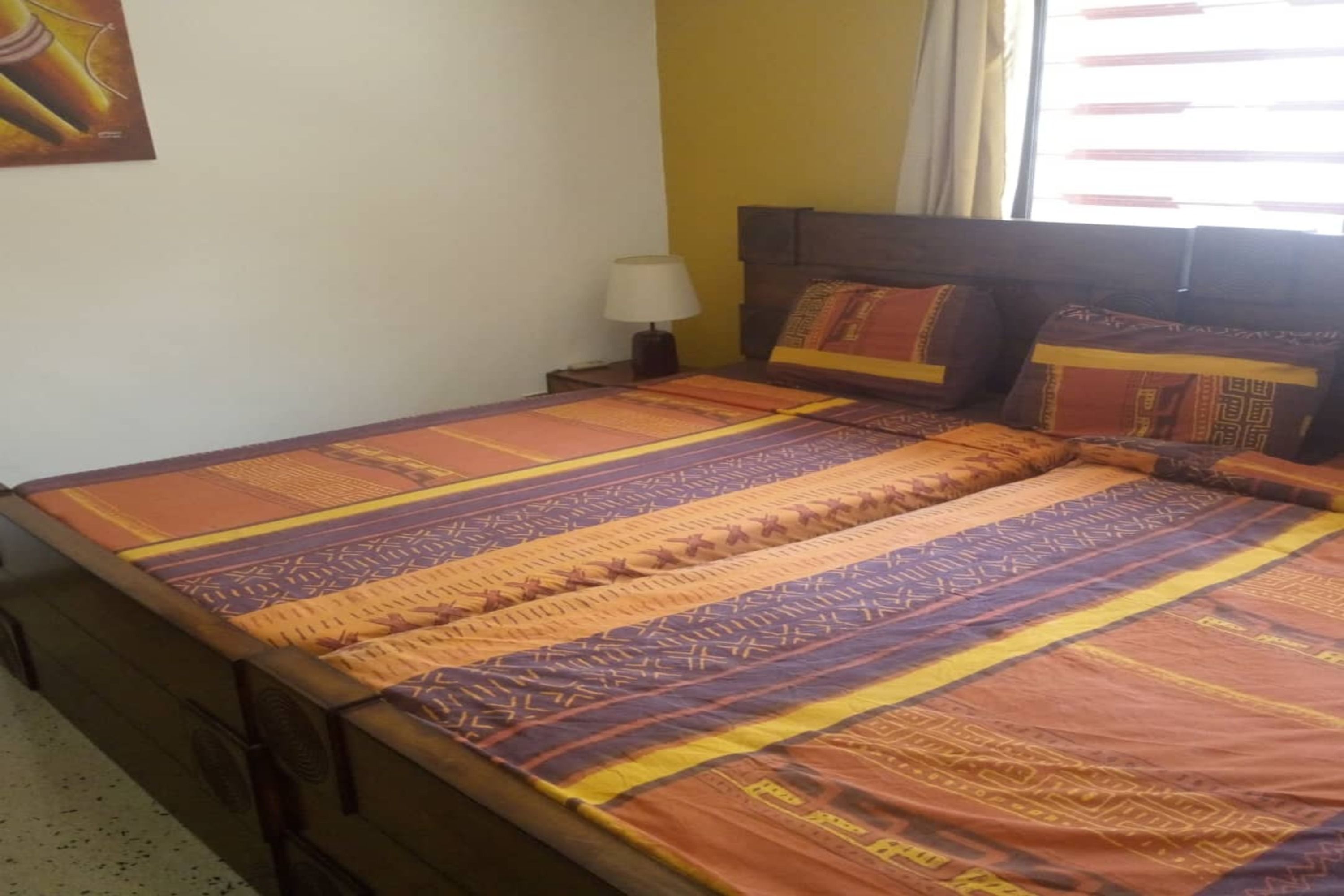Comfort Villa | Desk, laptop workspace, blackout curtains, iron/ironing board