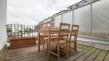 Business Apartment, 3 Bedrooms, Garden View (incl. Endreinigungsgebühr) | Terrace/patio