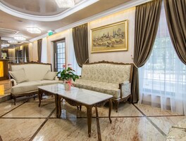 Sala de estar en el lobby
