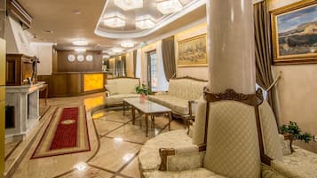 Sala de estar en el lobby