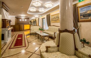 Sala de estar en el lobby