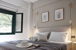 Vila luxo, 2 quartos, vista para o mar | Roupas de cama premium, cortinas blackout, quartos à prova de som