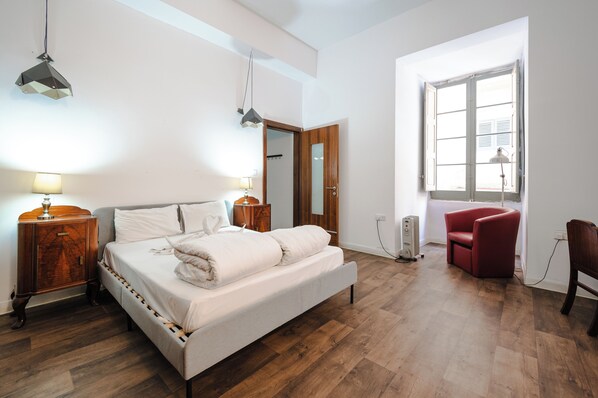 อพาร์ทเมนท์, 2 ห้องนอน | เตาร�ีด/โต๊ะรีดผ้า, เปล/เตียงเด็กอ่อน, Wi-Fi ฟรี, ผ้าปูที่นอน