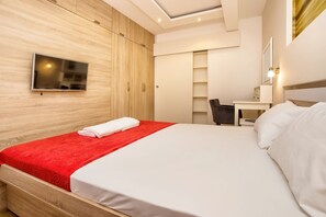 Appartement Familial, vue mer | Rideaux occultants, chambres insonorisées, fer et planche à repasser