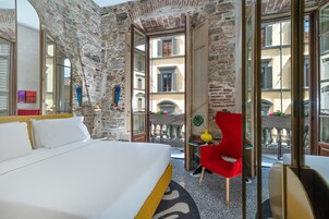 Superior Double Room, Balcony | Egyptian cotton sheets, premium bedding, down comforters, minibar