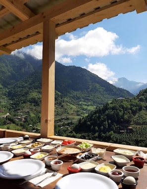 Bungalow | Blick vom Balkon