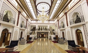 Reception hall - Hotel Erkin Palace (Khiva)