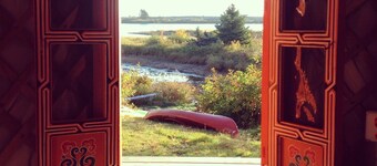 Big Red Yurt at Cabot Shores Wilderness Resort
