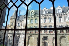 Tweepersoonskamer, en-suite badkamer (La volière) | Uitzicht vanuit de kamer