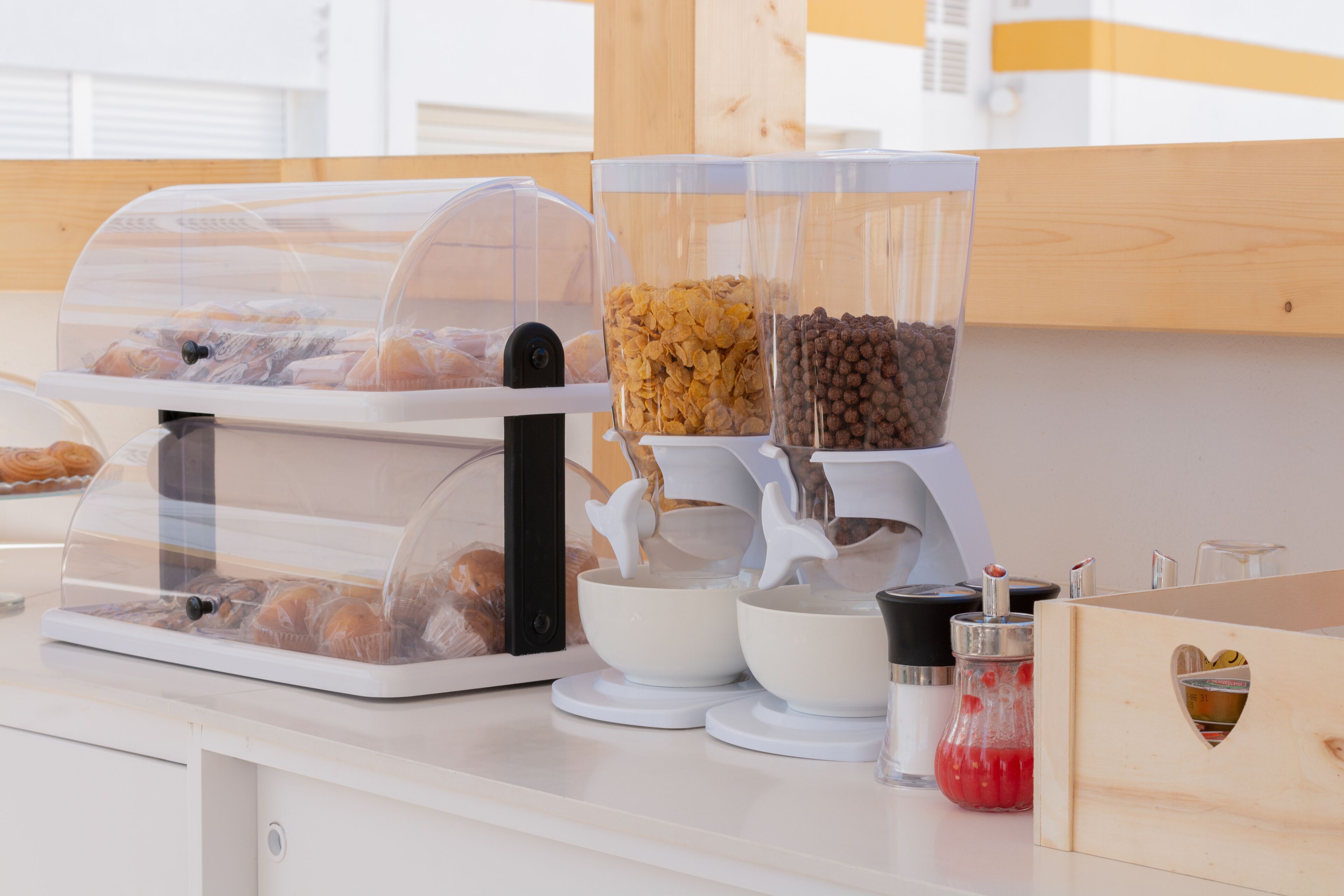 daily buffet breakfast (eur 8 per person)