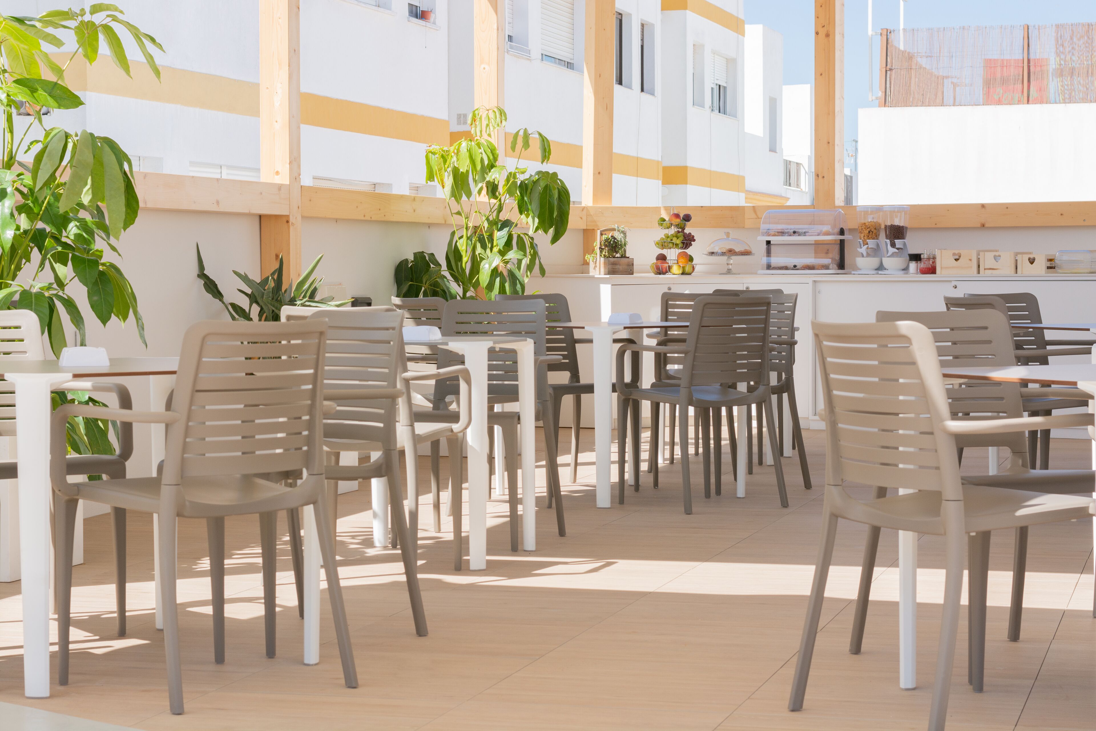 daily buffet breakfast (eur 8 per person)