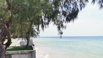 On the beach