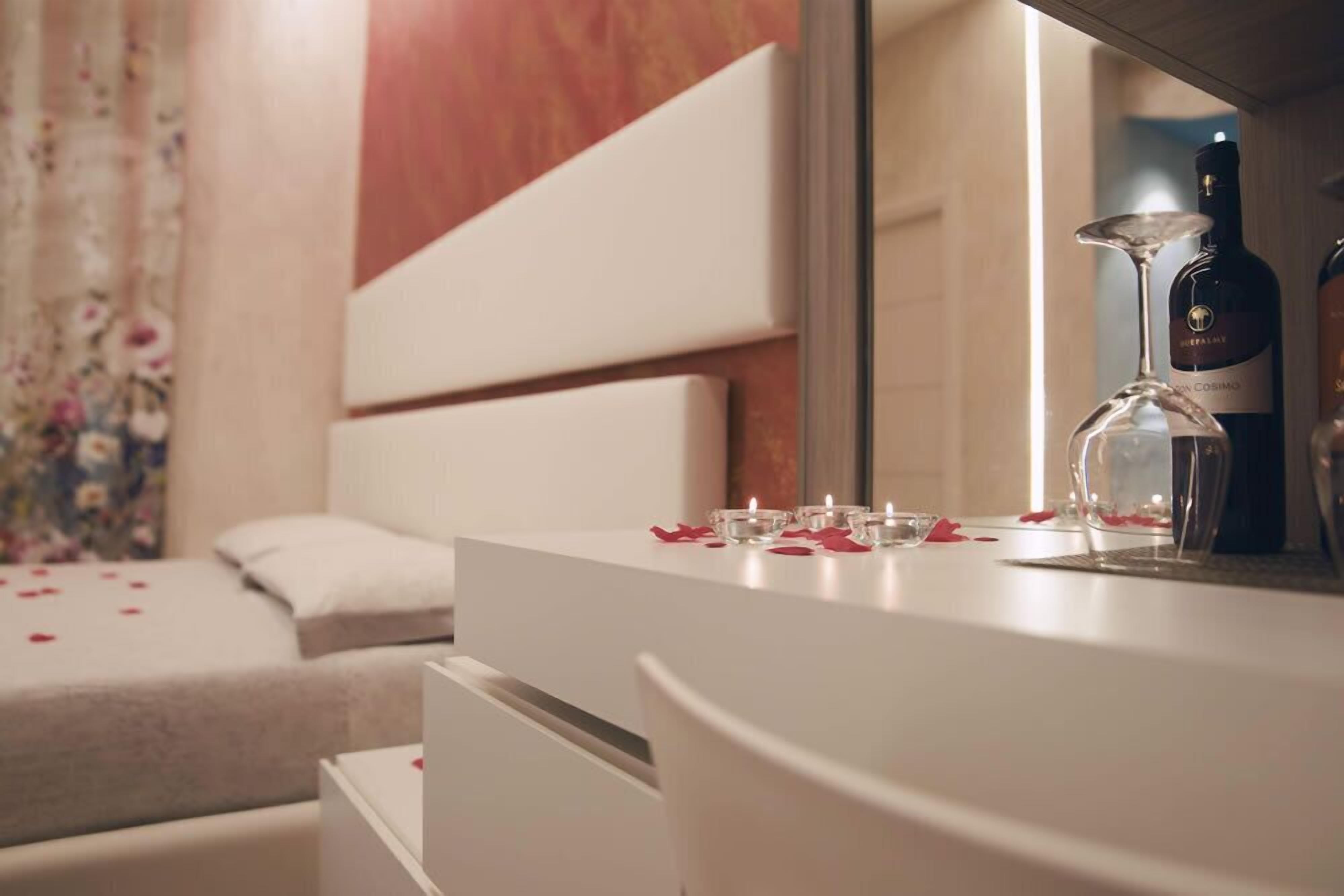 Suite, bain à remous (Nuvole e coccole) | Équipements de la chambre