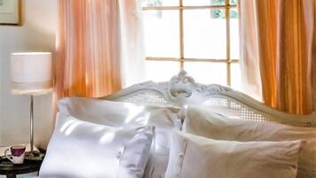 Premium bedding, individually decorated, individually furnished