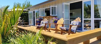  Comfort and relaxation at Kawau Bay Beach House. 