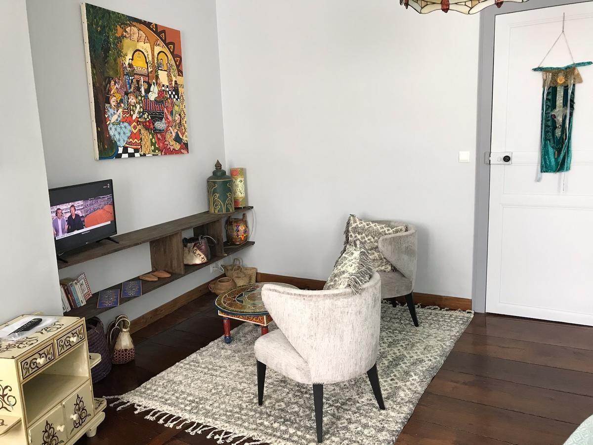 Chambre Double (Orient) avec Fibre-optic | Coin séjour | Télévision à écran plat