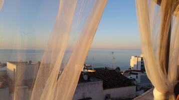 Blick von der Unterkunft