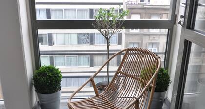 Modern very bright apartment in the city center, free Netflix