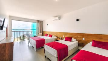 豪華套房, 1 間臥室, 部分湖景, 地面層 | 1 間臥室、迷你吧、遮光布/窗簾、免費無線上網