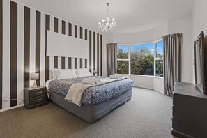 4 bedrooms, iron/ironing board, travel crib, WiFi