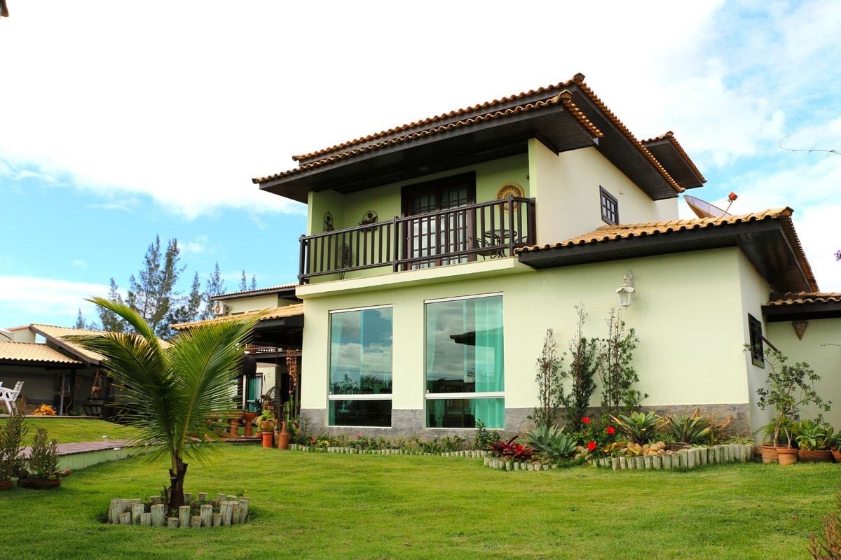 Fachada da propriedade