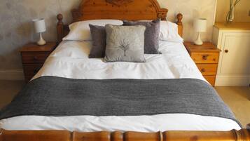 2 bedrooms, soundproofing, iron/ironing board, travel cot