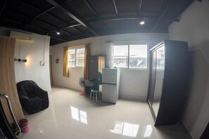 Quarto exclusivo | Área de estar