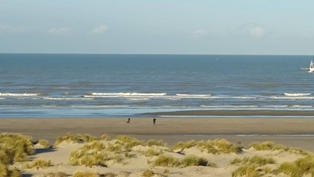 A beach with sand dunes and the ocean. - Villa Oostduinkerke, 400m sea+dunes,quiet+green+much light, 6p+baby,3bed+2bath (Koksijde)