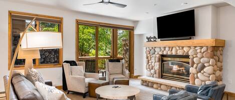 Condo, 2 Bedrooms | Living area | Flat-screen TV