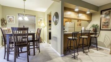 Condo | In-room dining