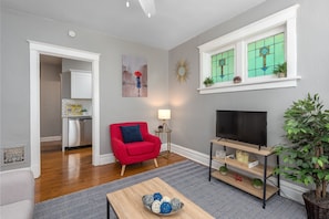 Comfort Apartment, 1 Bedroom, Non Smoking, Kitchen | Living area