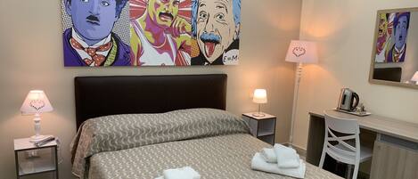 Deluxe Quadruple Room | Premium bedding, down duvets, minibar, individually furnished