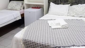 Quarto triplo (México) | Frigobar, cofres nos quartos, Wi-Fi de cortesia, roupa de cama