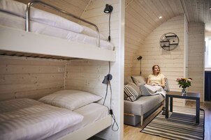 Cabaña familiar | 1 dormitorio y ropa de cama